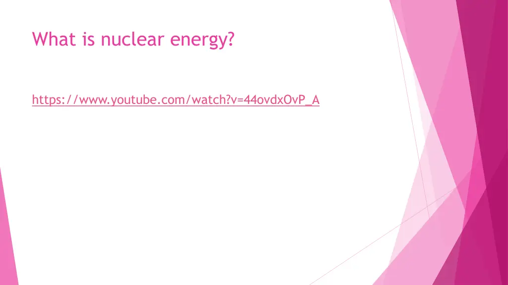 what is nuclear energy