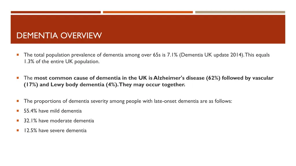 dementia overview 1