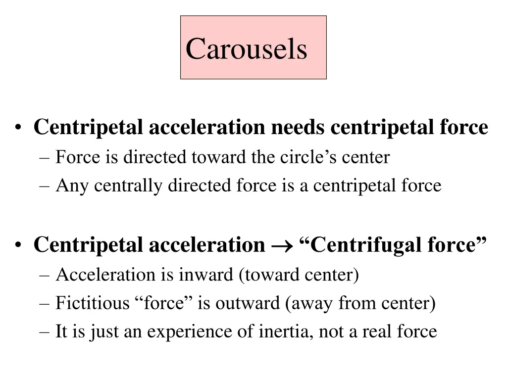 carousels 1