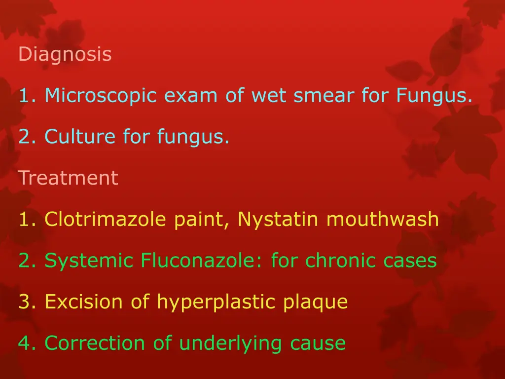 diagnosis