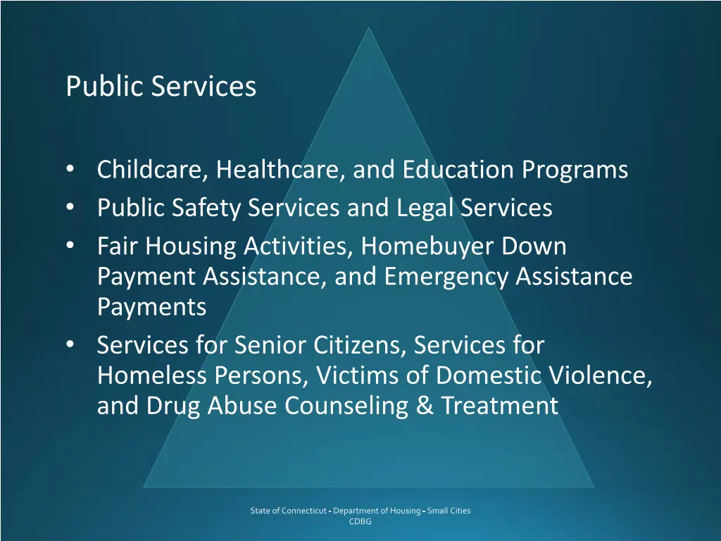 public services