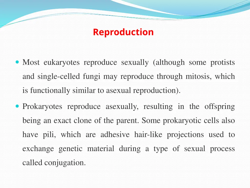 reproduction