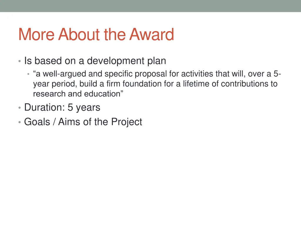 more about the award