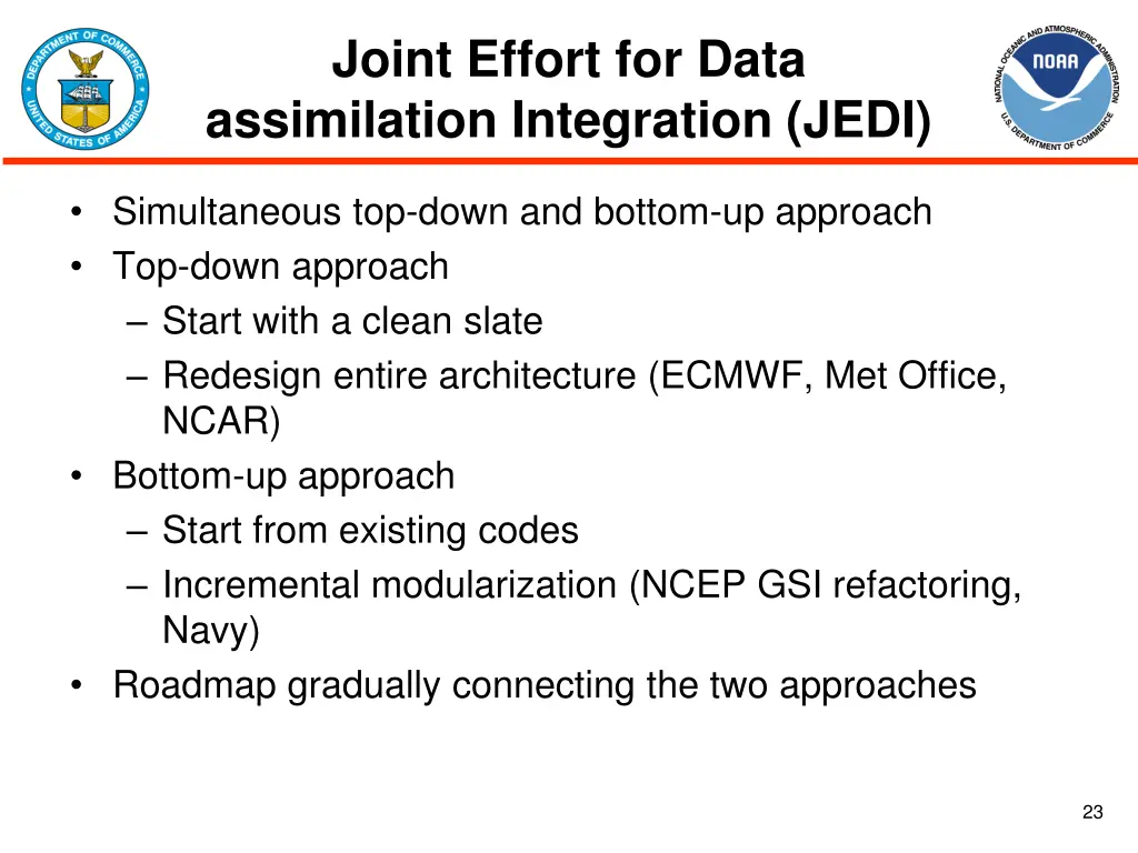 joint effort for data assimilation integration 1