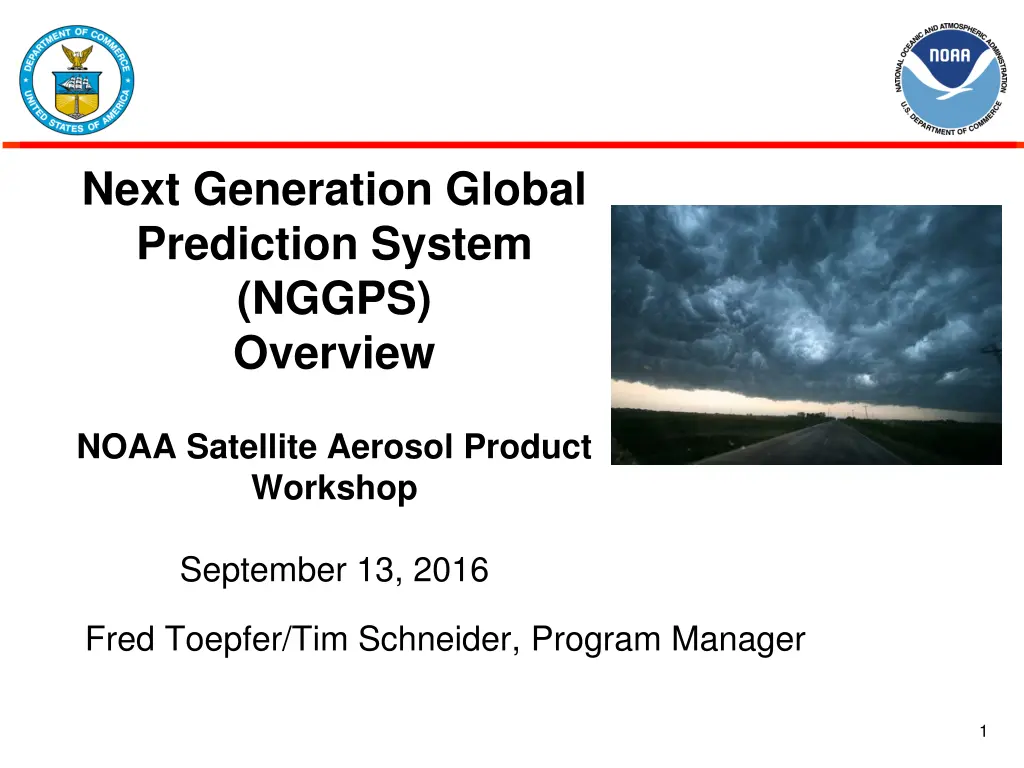 next generation global prediction system nggps