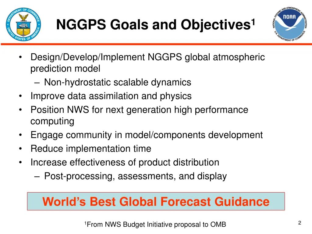 nggps goals and objectives 1