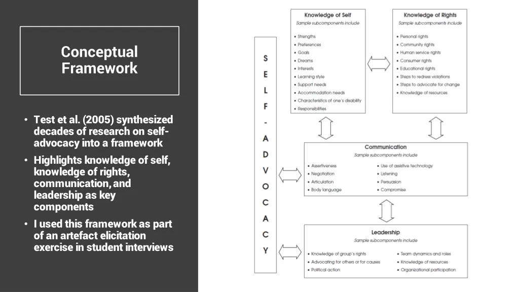 conceptual framework