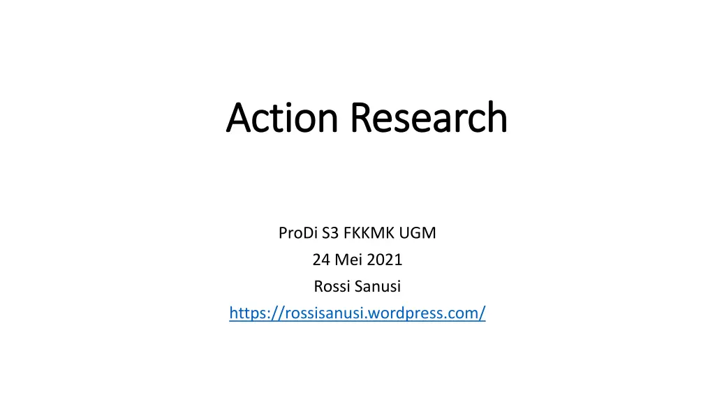 action research action research