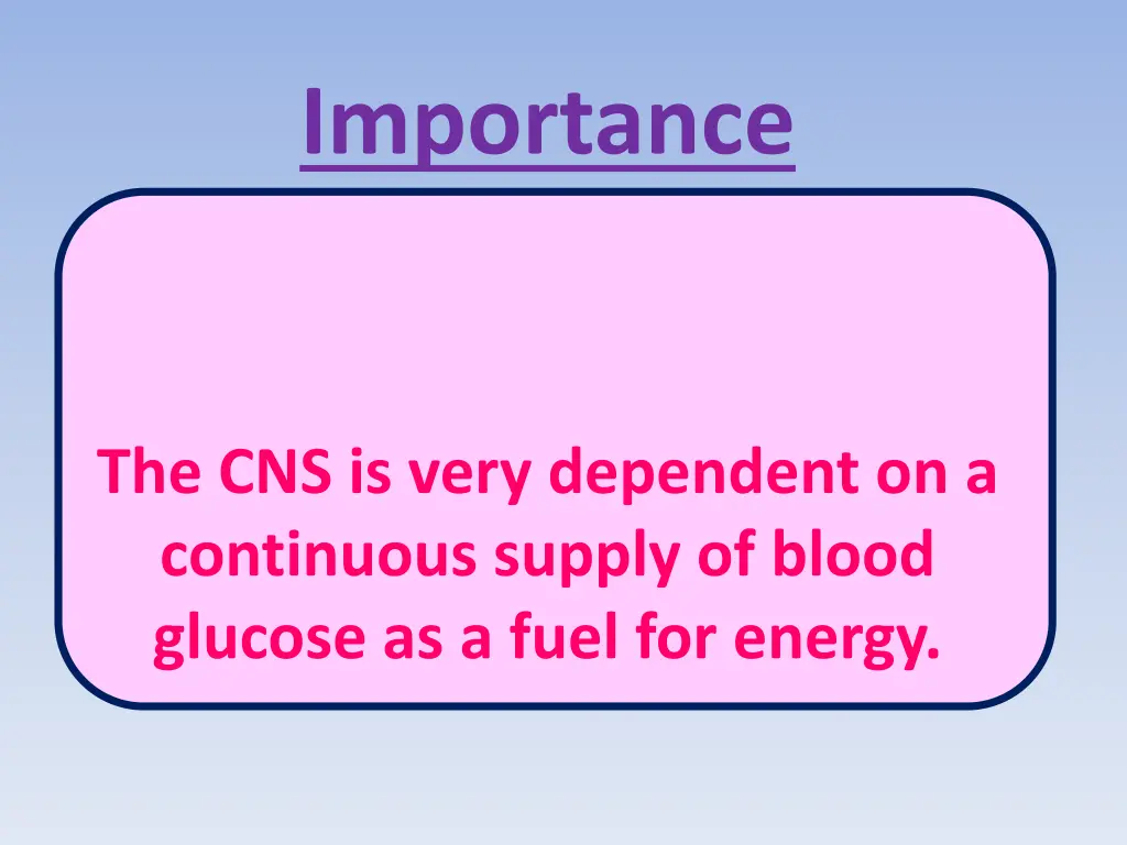 importance