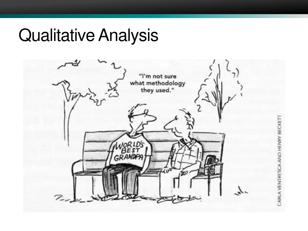 qualitative analysis