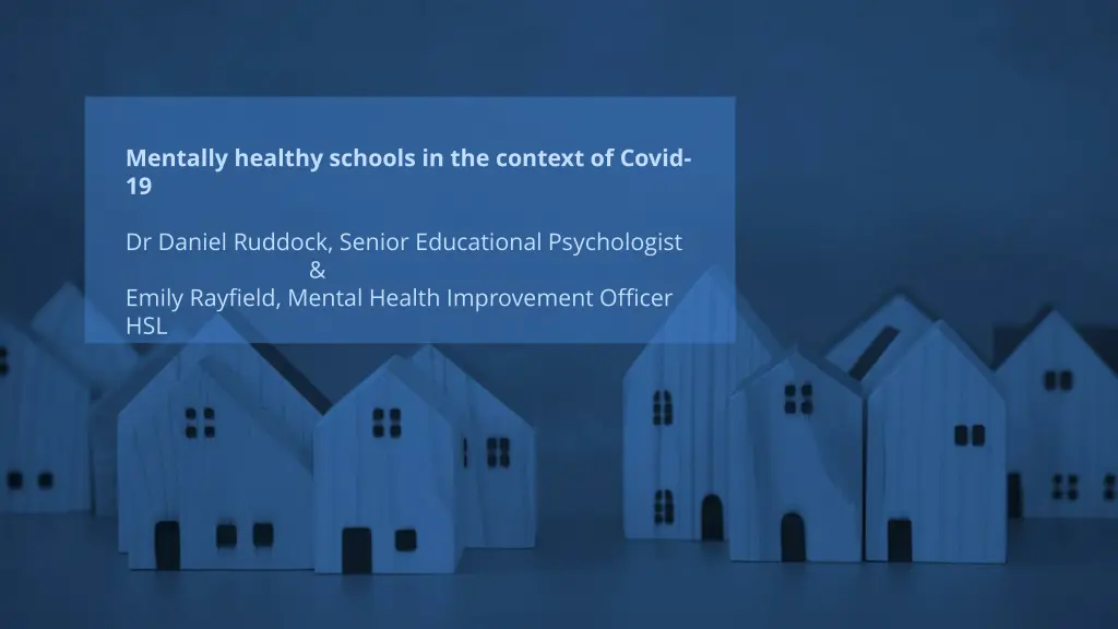 mentally healthy schools in the context of covid