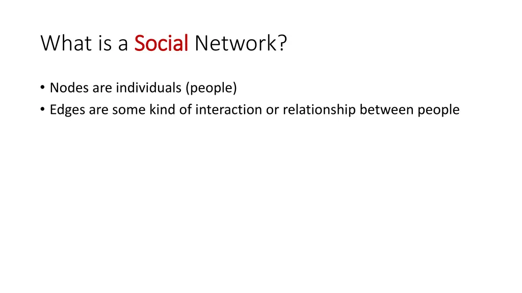 what is a social
