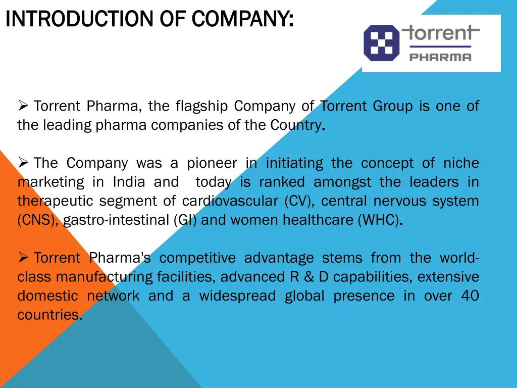 introduction of company introduction of company