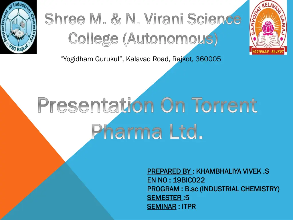 s shree m n virani science hree m n virani