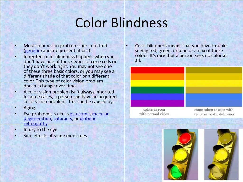 color blindness