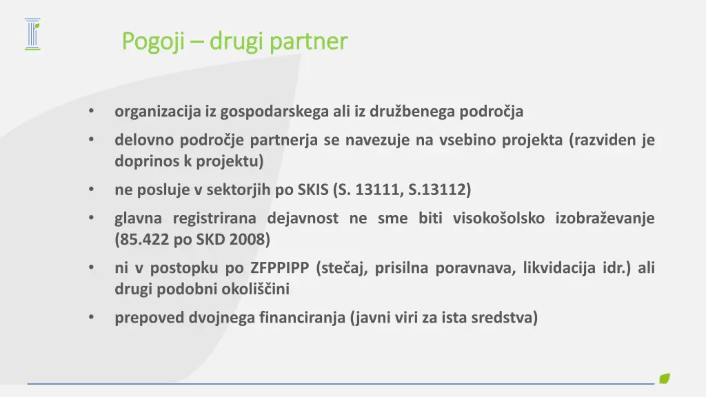 pogoji pogoji drugi partner drugi partner