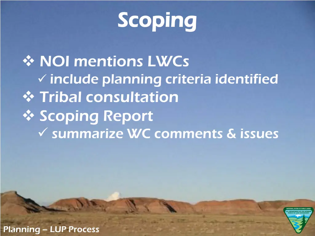 scoping scoping