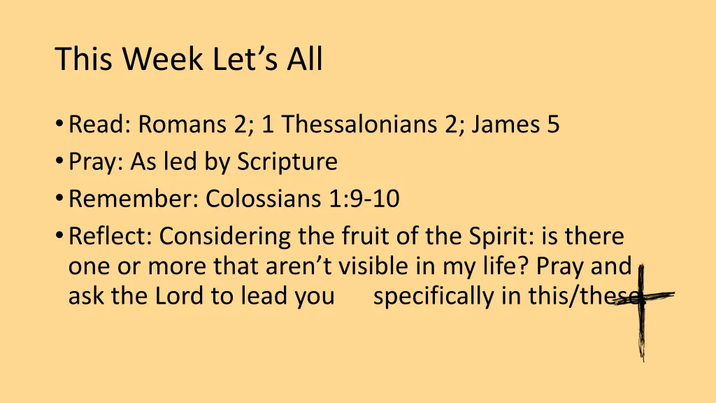 this week let s all