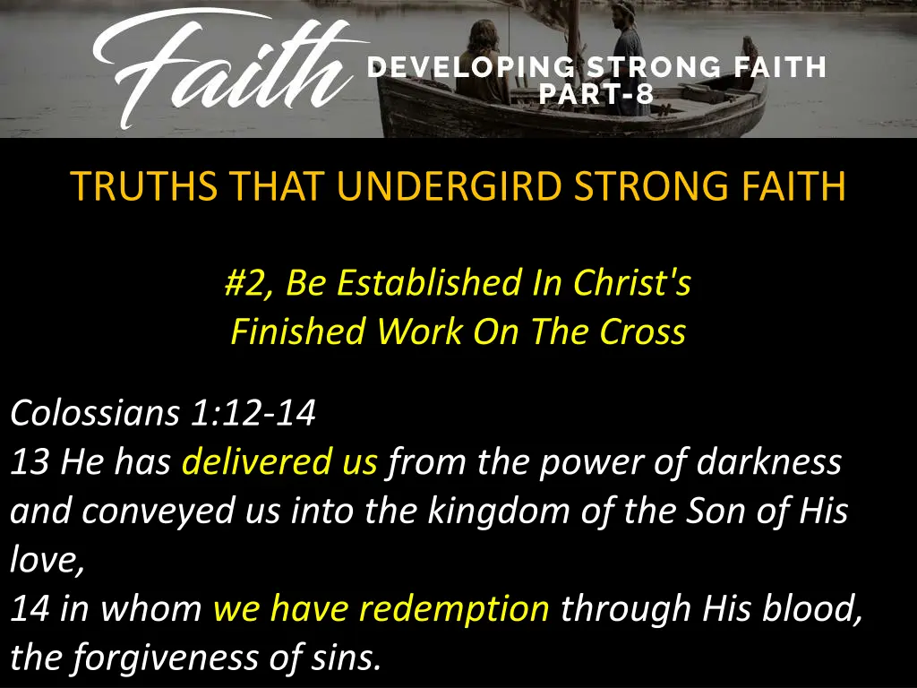 truths that undergird strong faith 4