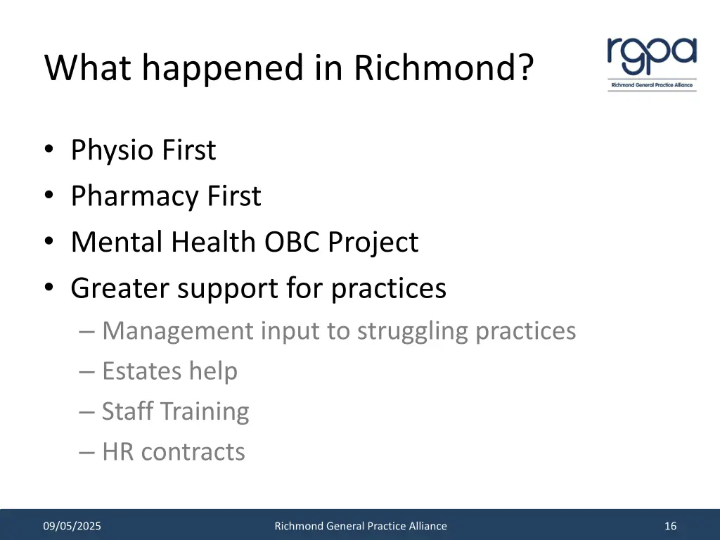 what happened in richmond 3
