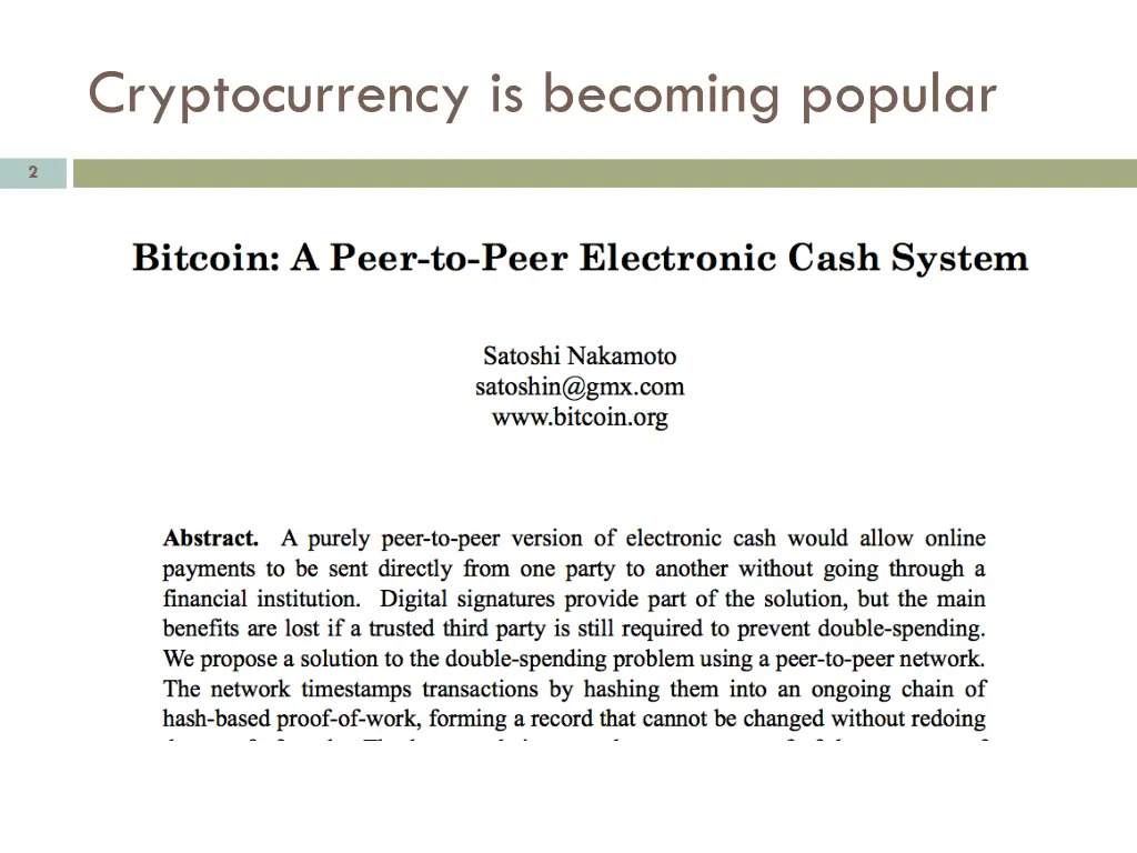 cryptocurrency is becoming popular