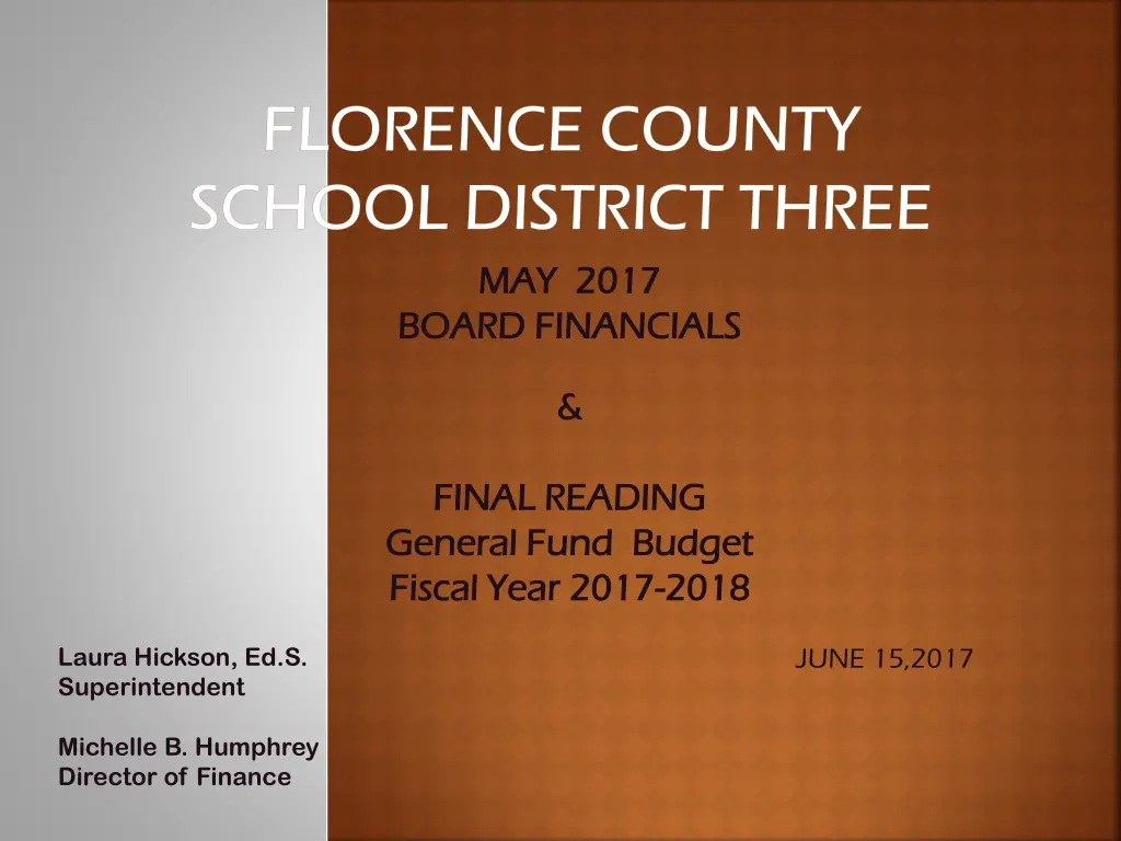 florence county florence county school district