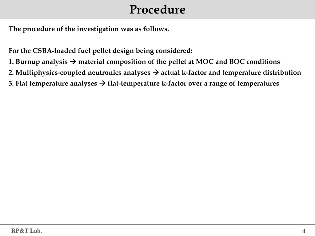 procedure