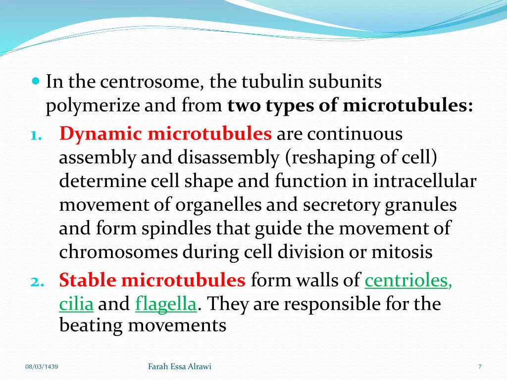 in the centrosome the tubulin subunits polymerize