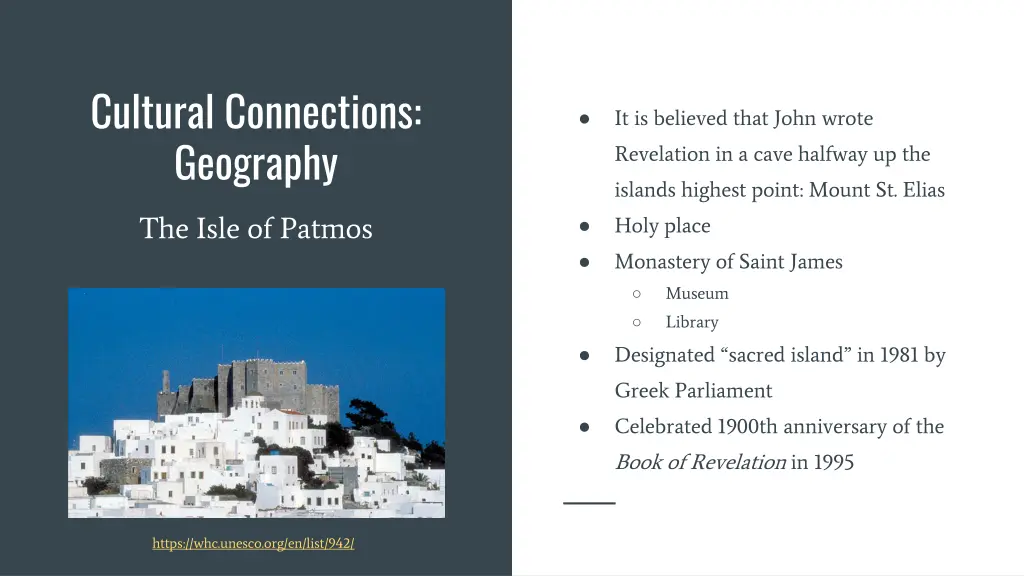 cultural connections geography