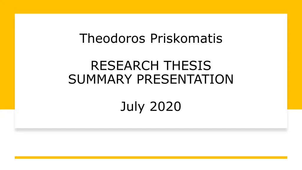 theodoros priskomatis