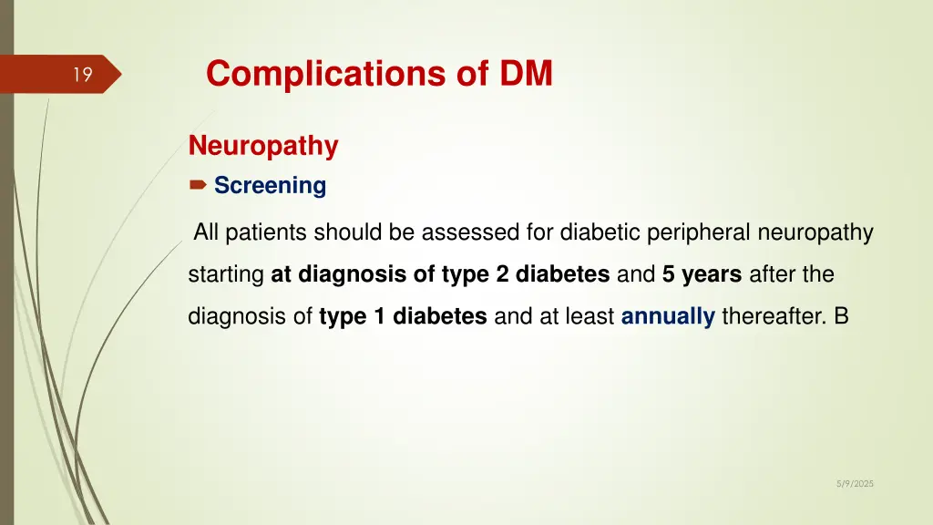 complications of dm 3