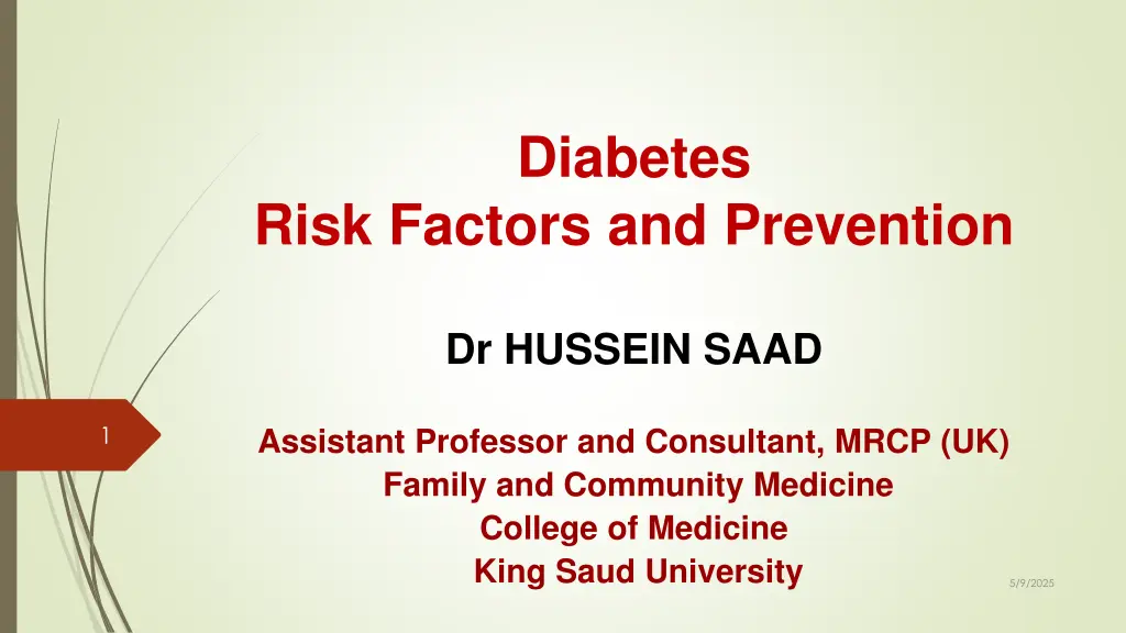 diabetes