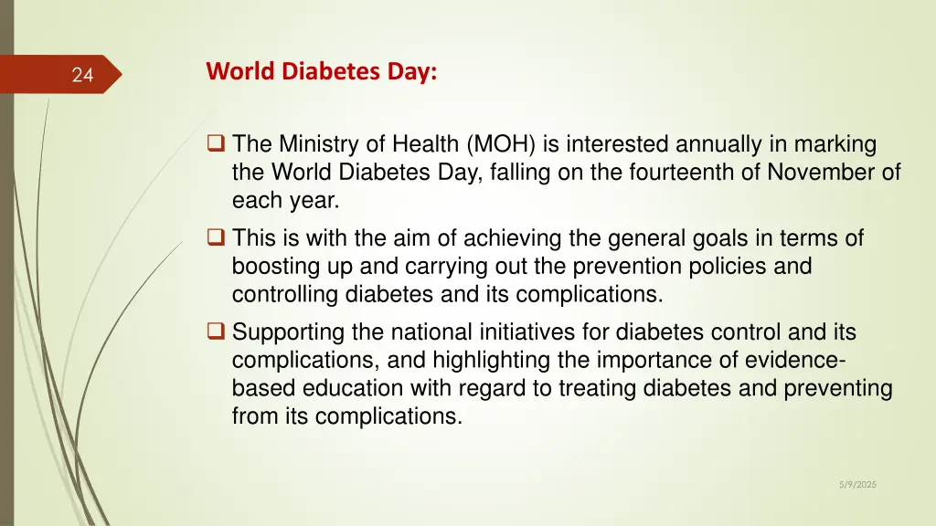 world diabetes day