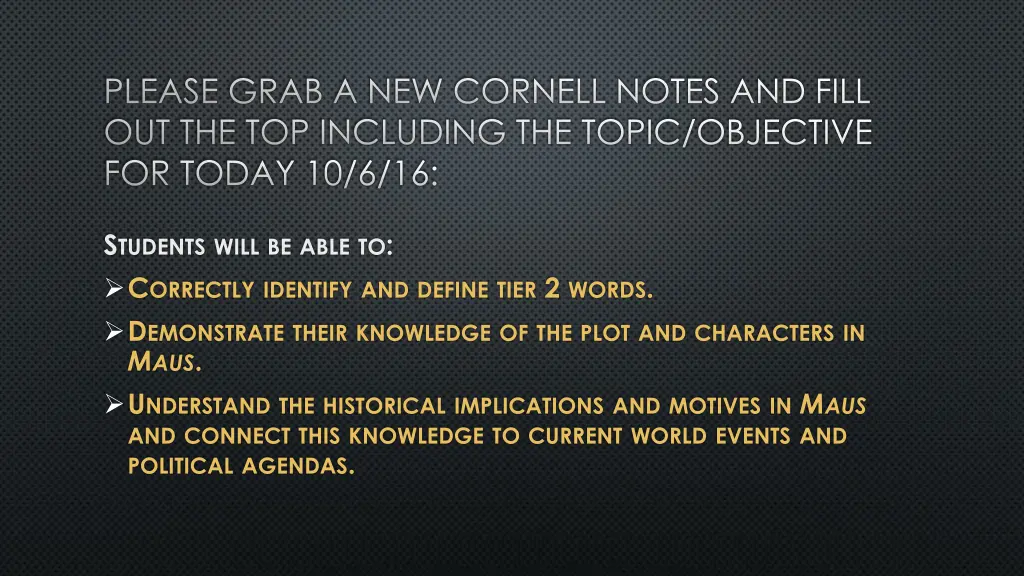 please grab a new cornell notes and fill 1