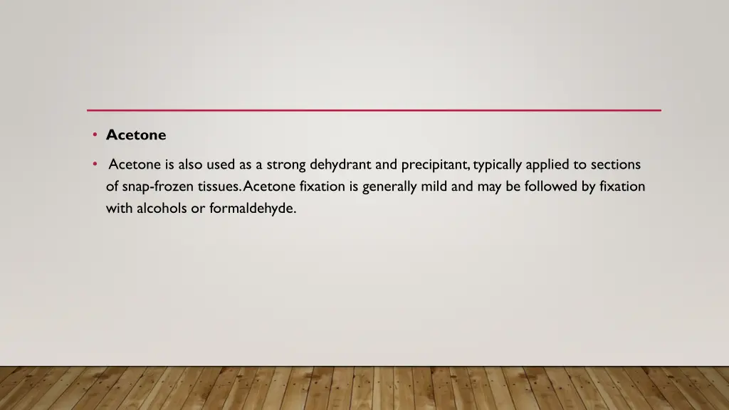 acetone