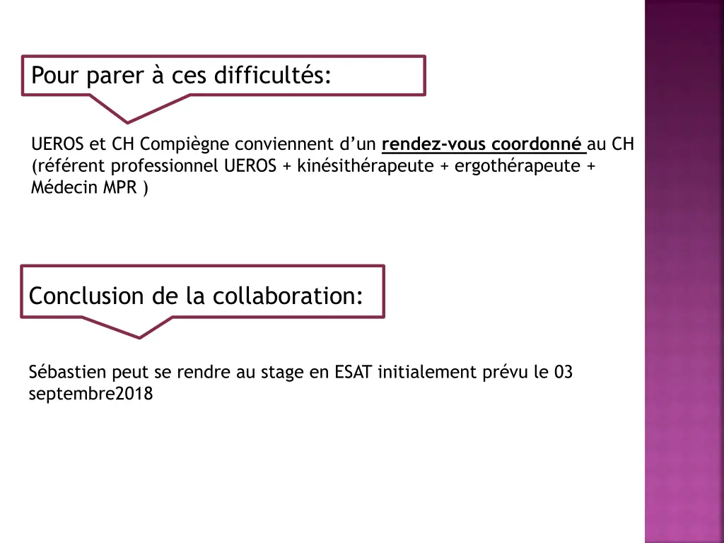 pour parer ces difficult s