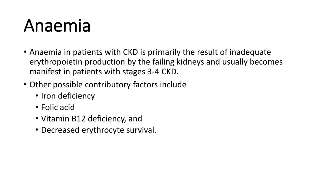 anaemia anaemia