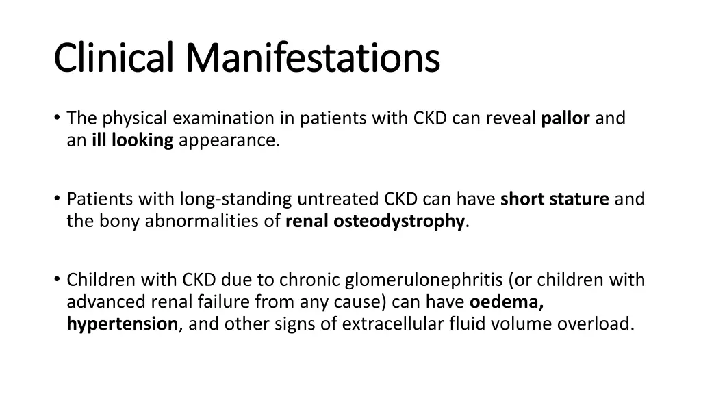 clinical manifestations clinical manifestations 1