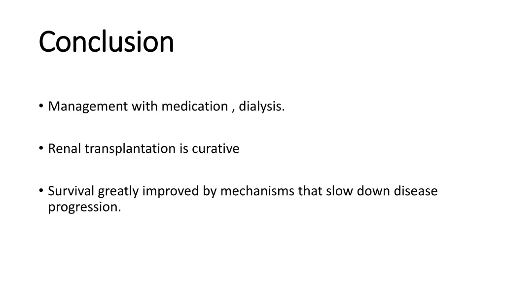 conclusion conclusion