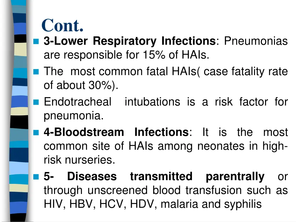 cont 3 lower respiratory infections pneumonias