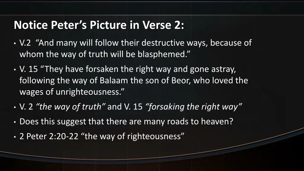 notice peter s picture in verse 2