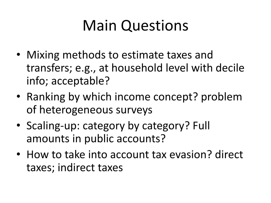 main questions 1