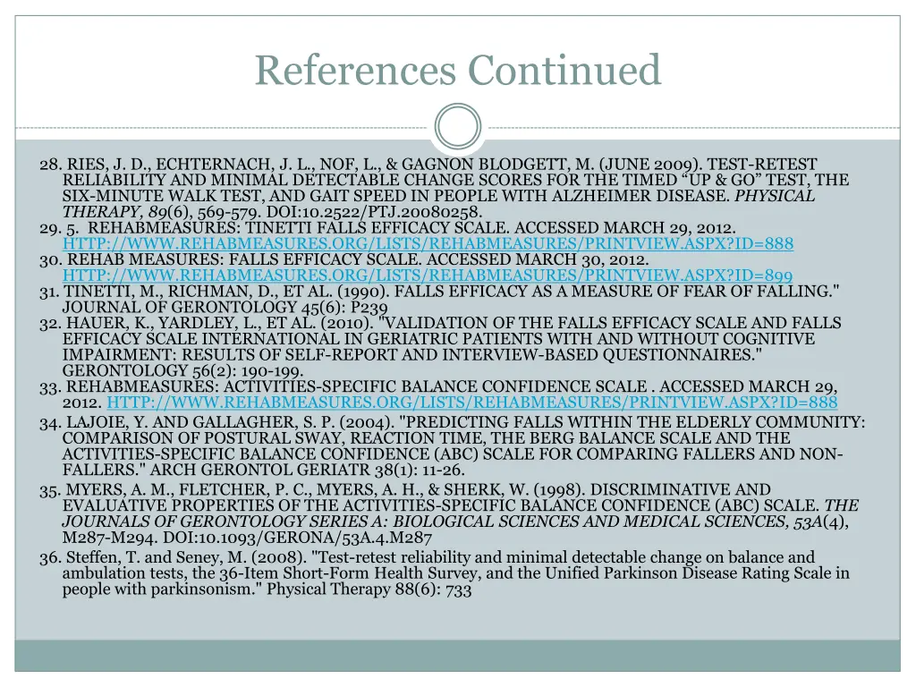 references continued 2