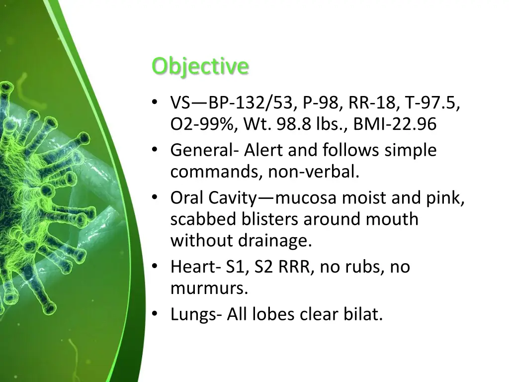 objective