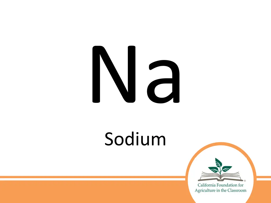 sodium