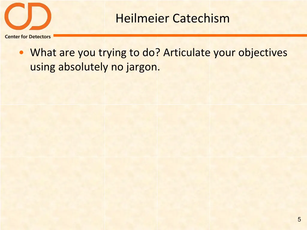 heilmeier catechism 3