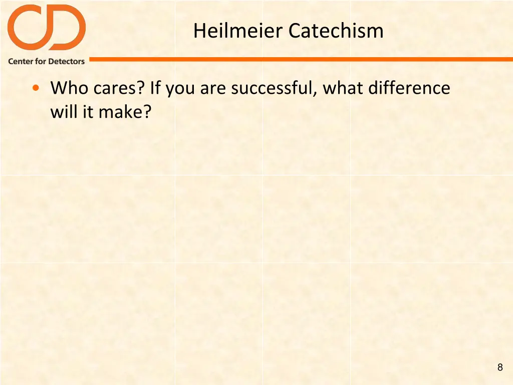 heilmeier catechism 6