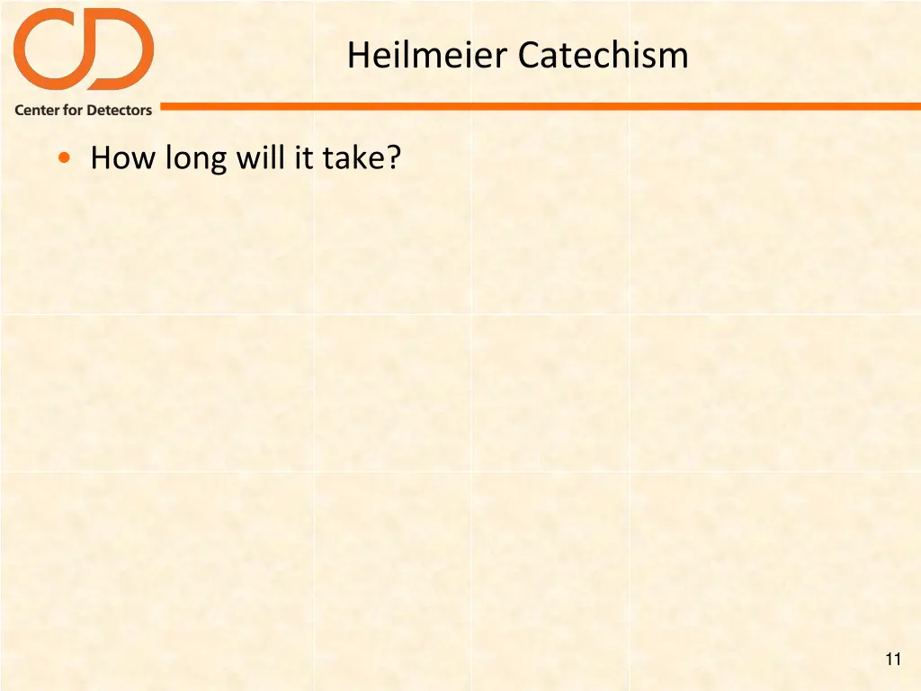 heilmeier catechism 9