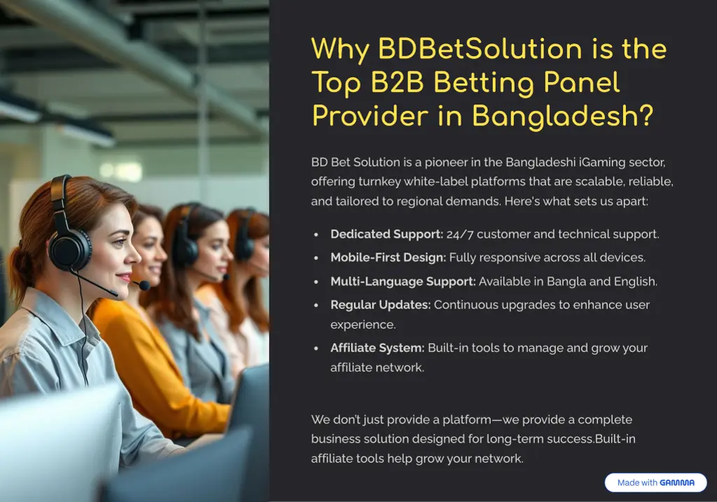 why bdbetsolution is the top b2b betting panel