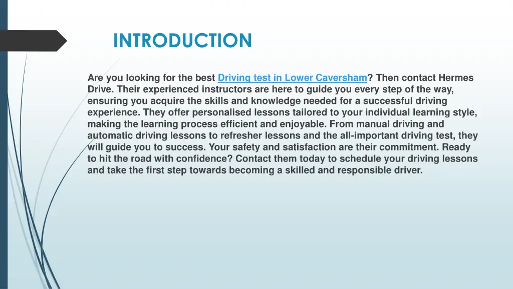 introduction